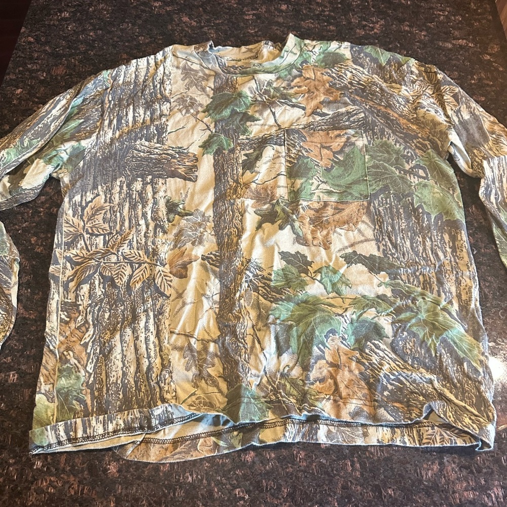 Camouflage Long Sleeve Shirt
